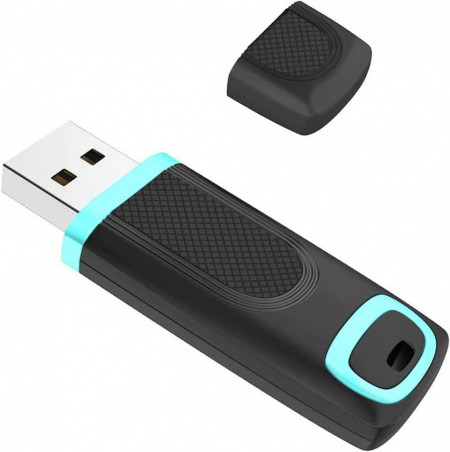 Stick de memorie USB 3.0 Vansuny, negru/verde, 128 GB - Img 1