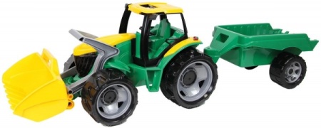 Tractor cu cupa si remorca Gigant Lena 110 cm