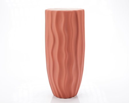 Vaza decorativa "Waves" corai
