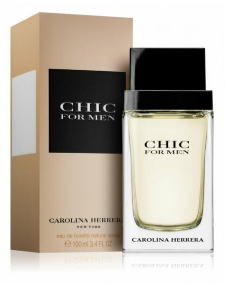 Apa de Toaleta Carolina Herrera Chic, Barbati, 100ml