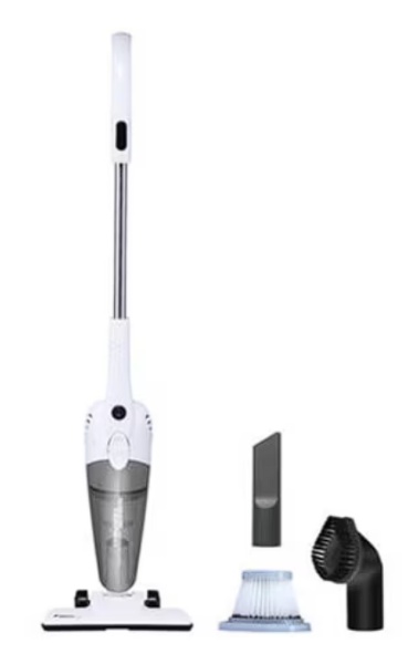 Aspirator vertical Deerma DX118C, 16.000 Pa, 600 W, 1.2 L, 76 dB, alb, Resigilat, Grad A