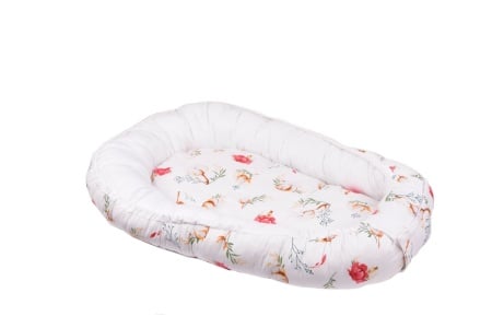 Babynest model flori de bumbac 0-12 luni