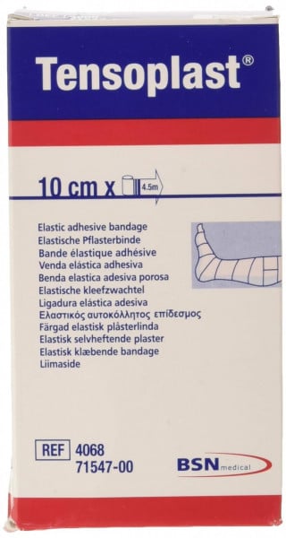 Bandaj elastic Tensoplast, textil, alb, 4,5 m - Img 1