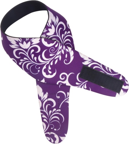 Banderola pentru inot Lightening, neopren, violet/alb/negru, marimea M