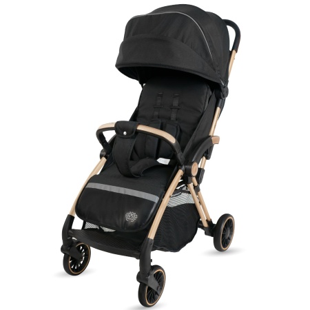 Carucior Sport AppeKids â€“ Upp â€“ Ultracompact, Pliere automata, De la nastere la 22kg - Jet Black