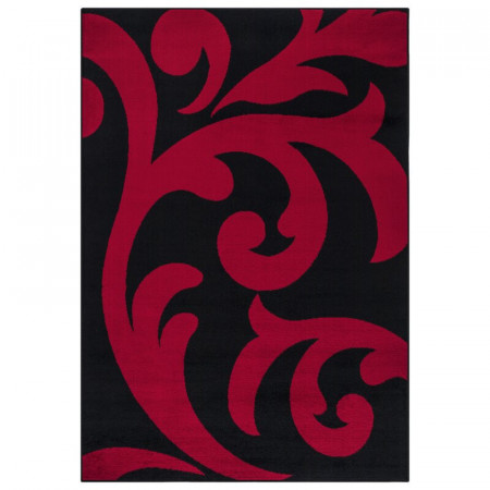 Covor Antonetta negru / roșu, 60 x 110 cm - Img 1