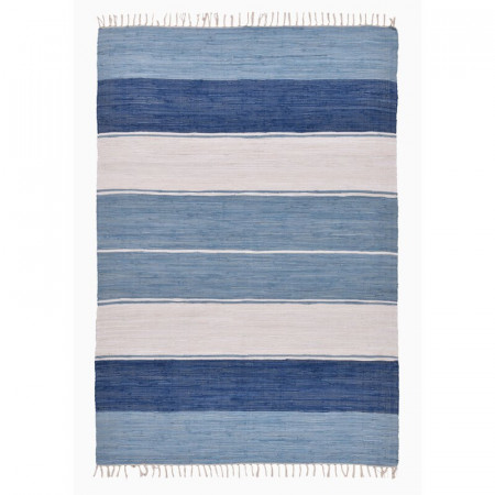Covor Happy Design, alb/albastru, 120 x 180 cm - Img 1