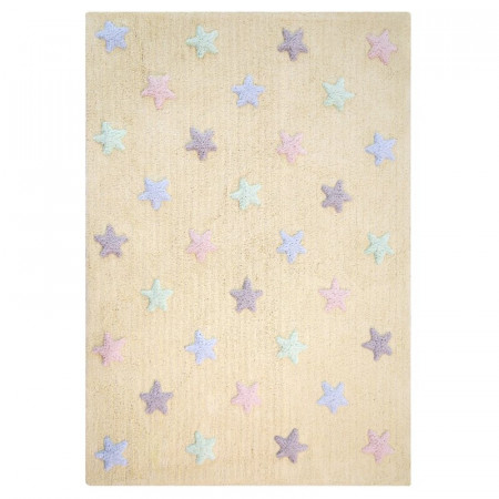 Covor Tricolor Star, multicolor, 120 x 160 cm - Img 1