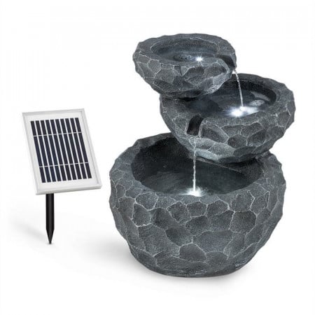 Fantana decorativa Murach, LED, gri, 45 x 48 x 47 cm - Img 1