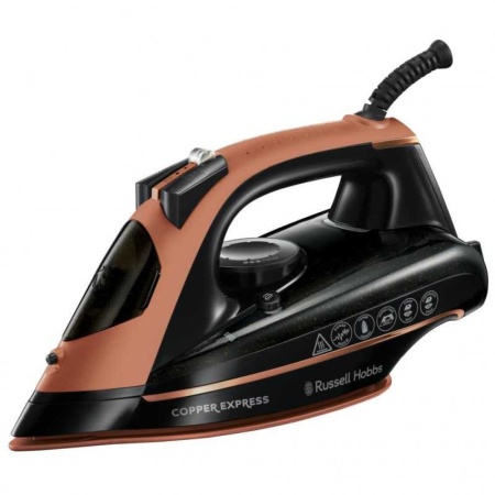 Fier de calcat Russell Hobbs 23975-56 Copper Express, 2600 W, Negru/Cupru