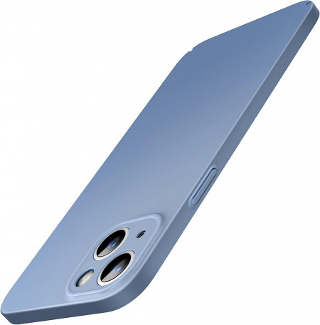 Husa de protectie pentru iPhone 14 Plus JETech, policarbonat, albastru, 6,7 inchi