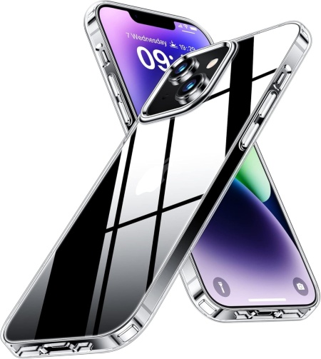 Husa de protectie pentru iPhone 14 Pro Max Vakoo, TPU, transparent, 6,7 inchi