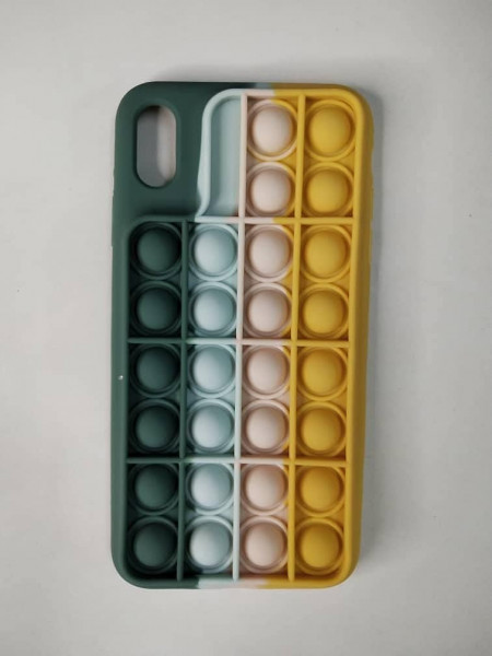 Husa de protectie pentru iPhone 7 Plus/8 Plus Pop It, silicon, multicolor, 5,5 inchi