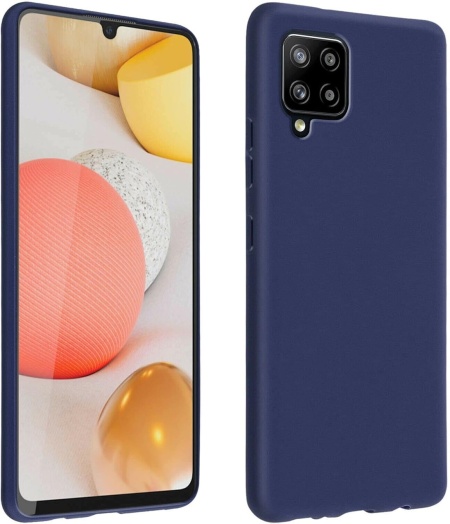 Cumpara Husa de protectie pentru Samsung Galaxy A12 Toproducts, silicon, albastru, 6,4 inchi de la Chilipirul-zilei în rate, cu cardul sau plata la livrare!