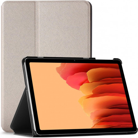 Husa de protectie pentru Samsung Galaxy Tab A7 (2020) FOREFRONT CASES, poliuretan, auriu, 10.4 inchi