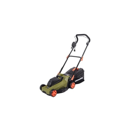 Masina de tuns gazon/iarba electrica Heinner VMGE004, 1200 W, 3500 RPM, 32 cm latime taiere,3 trepte de taiere, inaltime taiere 20 - 50 mm, sac colector 30 l, RESIGILATA, 1 AN GARANTIE
