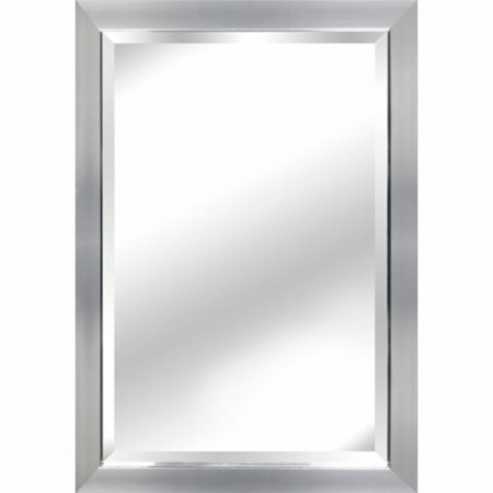 Oglindă de perete Kimberlee, argintiu, 60 x 90 cm - Img 1