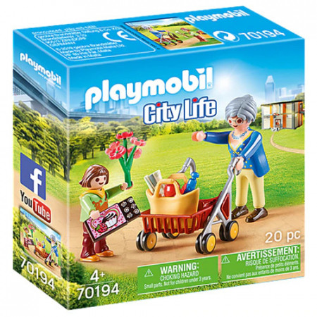 Playmobil City Life, Hospital - Bunica si fetita