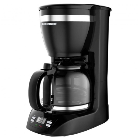 RESIGILAT – CAFETIERA HEINNER SAVORY HCM-1100D, 900W, 1.5L, Timer, Mentinere cald, Negru