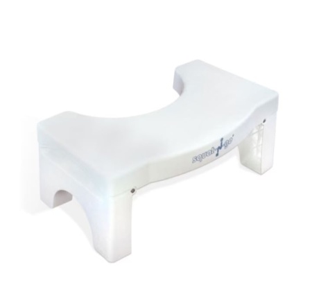 Scaun pentru toaleta Squat-n-Go, alb, 40x9x25 cm, Resigilat, Grad A - Img 1