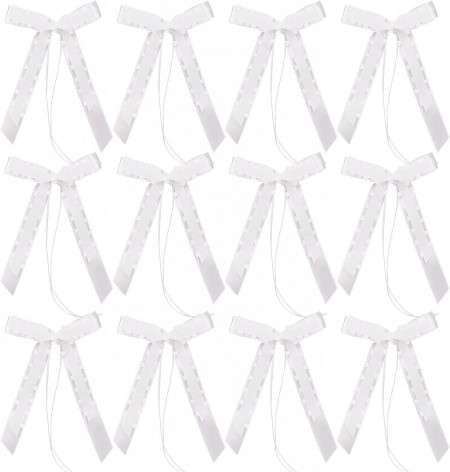 Set de 12 fundite pentru decoratiuni Pwsap, poliester, alb, 22 x 15 cm