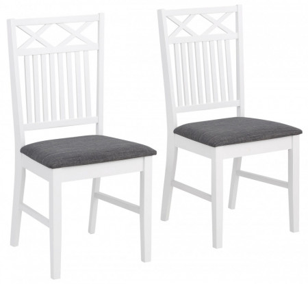 Set de 2 scaune Fullerton, lemn - Img 1