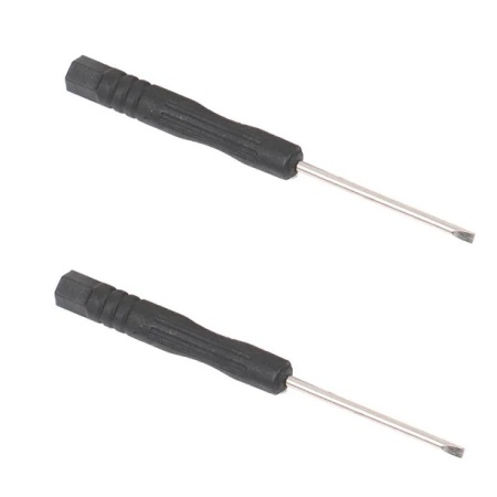 Set de 2 surubelnite Sharrb, plastic/metal, argintiu/negru, 8 cm