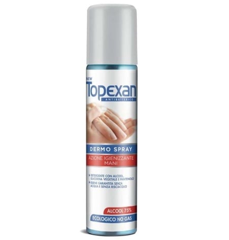 Spray ecologic Air-Val Topexan pentru igienizarea mainilor, 75% alcool, fara clatire 90ml