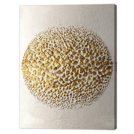 Tablou „Minge de aur”, 80 x 60 cm - Img 1