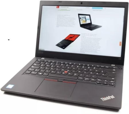 ThinkPad L480 Intel Core i3-8130U 2.20GHz up to 3.40GHz 8GB DDR4 128GB SSD 14inch HD Webcam