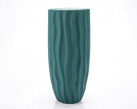 Vaza decorativa "Waves" verde