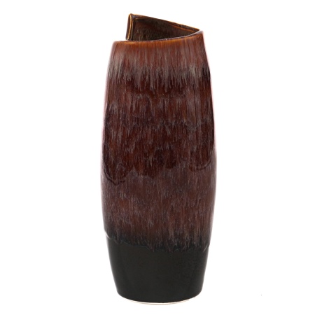 Vaza Hull, Ceramica, Maro, 28cm