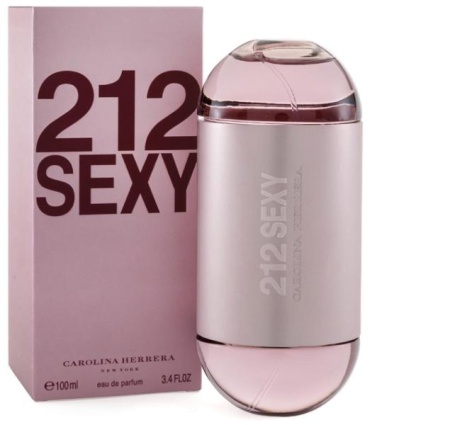 Apa de Parfum Carolina Herrera 212 Sexy, Femei, 100ml