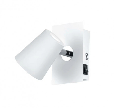 Aplica de perete Nbad LED , alb, metal, 10 x 5,6 x 3,5 cm