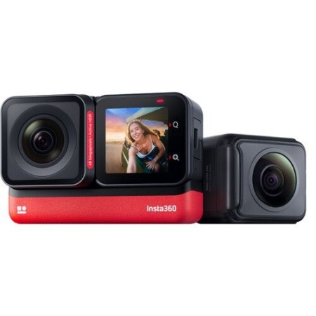 Camera video sport Insta360 ONE RS twin Edition, 4K, RESIGILATA (ca noua), 1 AN GARANTIE
