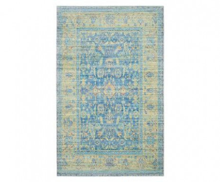 Covor Mia, textil, verde/albastru, 244 x 305 cm