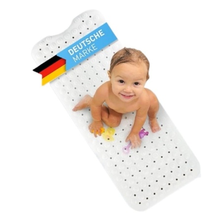 Covoras pentru cada, anti-alunecare, FLIPLINE, 100% fara BPA, pentru copii si bebelusi, 100 x 40 cm, Resigilat, Grad B - Img 1