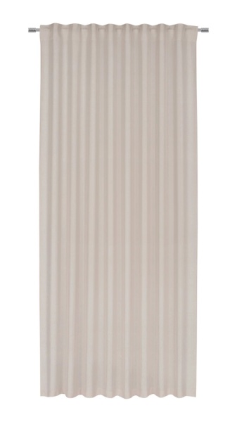 Draperie Elisa în culoarea bej, 135x255cm