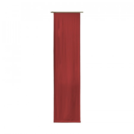 Draperie Torquay, poliester, rosu, 60 x 145 cm - Img 1