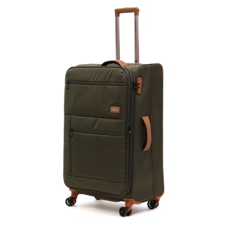 Ella Icon - Troler Textil Atena - Verde | 77X46X31 Cm - Img 1