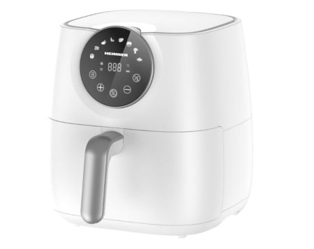 Friteuza cu aer cald Heinner Airfryer Smartfry HAF-B6WH1700, 1700w, capacitate: 5.7l, display digital cu control touch, timer 60 min, temperatura 80-200 grade, 8 programe presetate, RESIGILATA, 1 AN GARANTIE