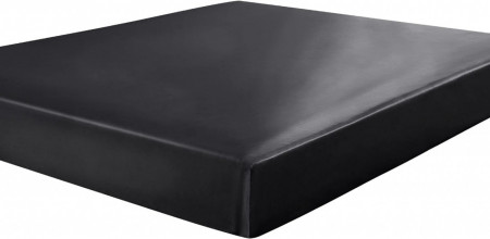 Husa pentru saltea Sourcing Map, poliester, negru, 80-200x200cm+30cm
