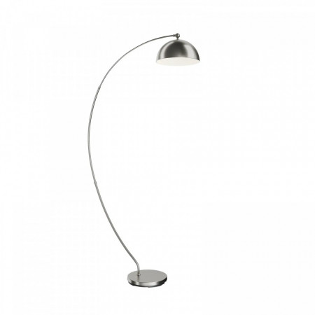 Lampadar Zara, LED, metal, argintiu, 100 x 183 cm - Img 1