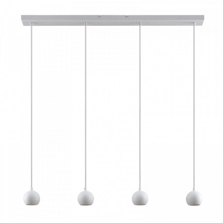 Lustra tip pendul Renko, metal, alb, 9 x 100 x 150 cm