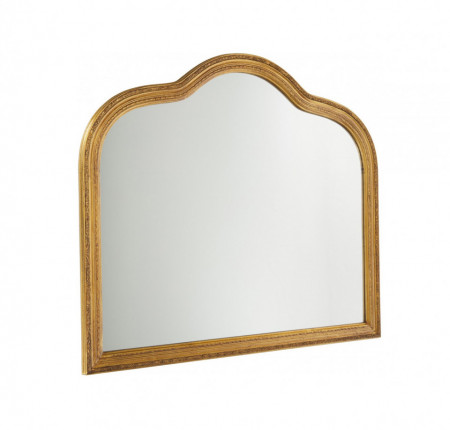 Oglinda de perete Muriel, auriu, 90 x 77 x 2,5 cm - Img 1