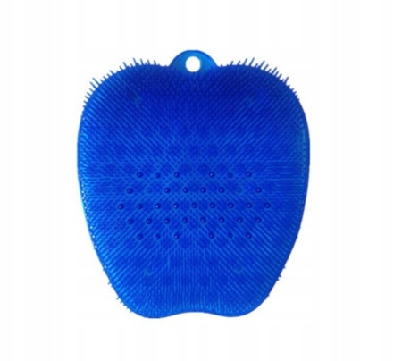Perie pentru picioare KEEBAX, PVC, albastru inchis, 24 x 27 cm