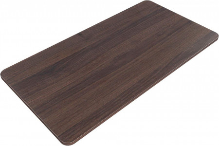 Placa pentru birou MAIDeSITe, lemn, nuc, 140 x 70 x 2,5 cm - Img 1
