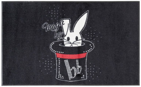 Pres de intrare Rabbit by Bruno Banani, 40 x 60 cm, negru - Img 1