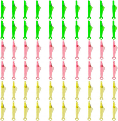 Set de 60 instrumente de filetare a acului de cusut XINMEIWEN, plastic/otel inoxidabil, multicolor, 3,14 x 6,2 mm