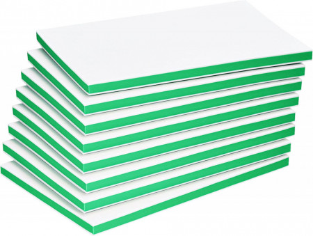 Set de 8 blocuri pentru sculptat Sourcing Map, alb/verde, 150 x 100 x 8 mm